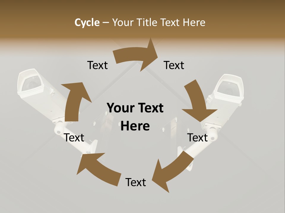 Metropolis Urban Toronto Tower PowerPoint Template
