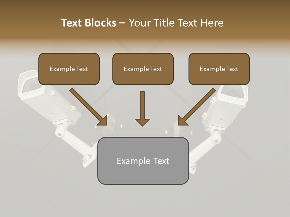Metropolis Urban Toronto Tower PowerPoint Template