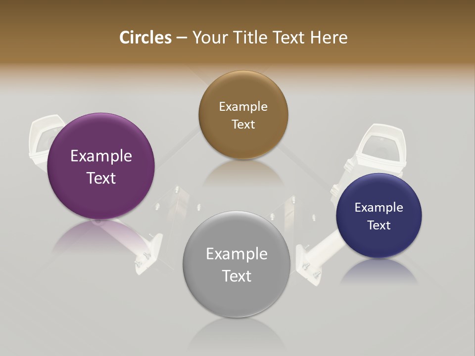 Metropolis Urban Toronto Tower PowerPoint Template