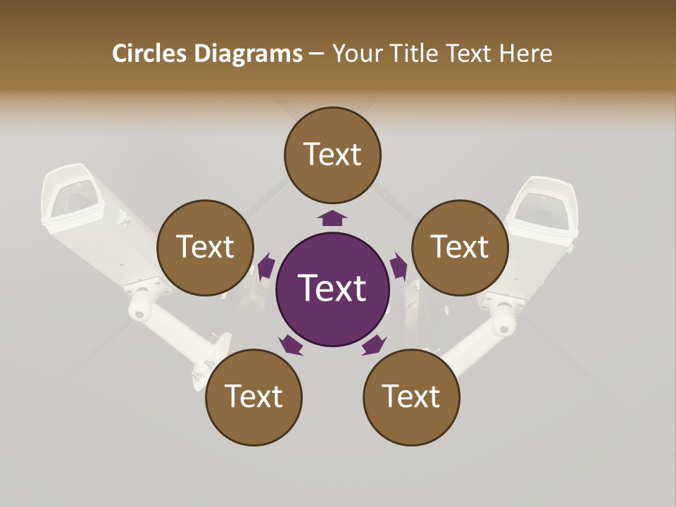 Metropolis Urban Toronto Tower PowerPoint Template