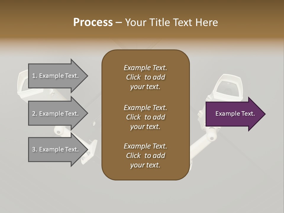 Metropolis Urban Toronto Tower PowerPoint Template