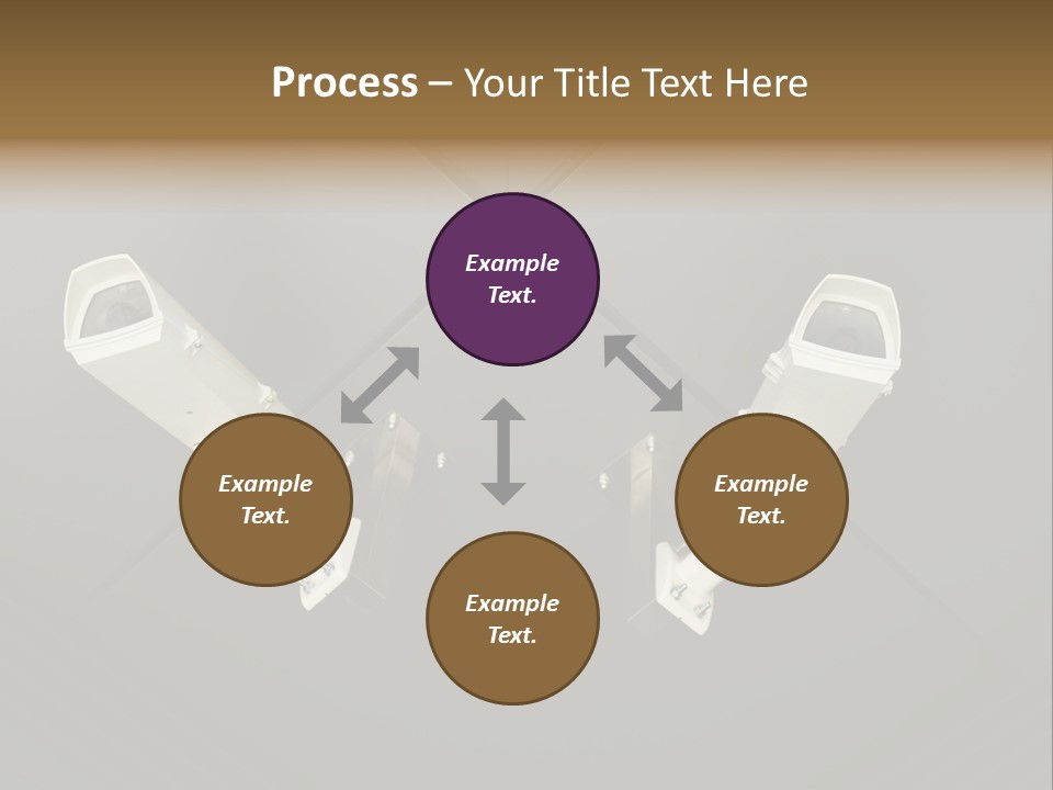 Metropolis Urban Toronto Tower PowerPoint Template