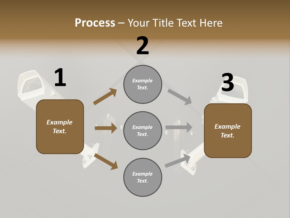Metropolis Urban Toronto Tower PowerPoint Template