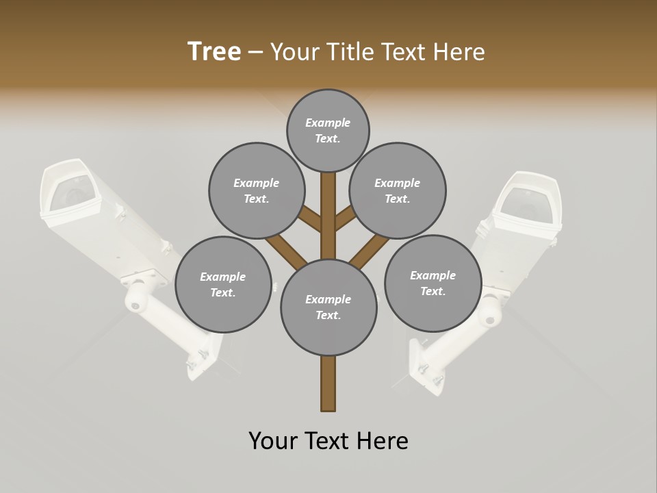 Metropolis Urban Toronto Tower PowerPoint Template