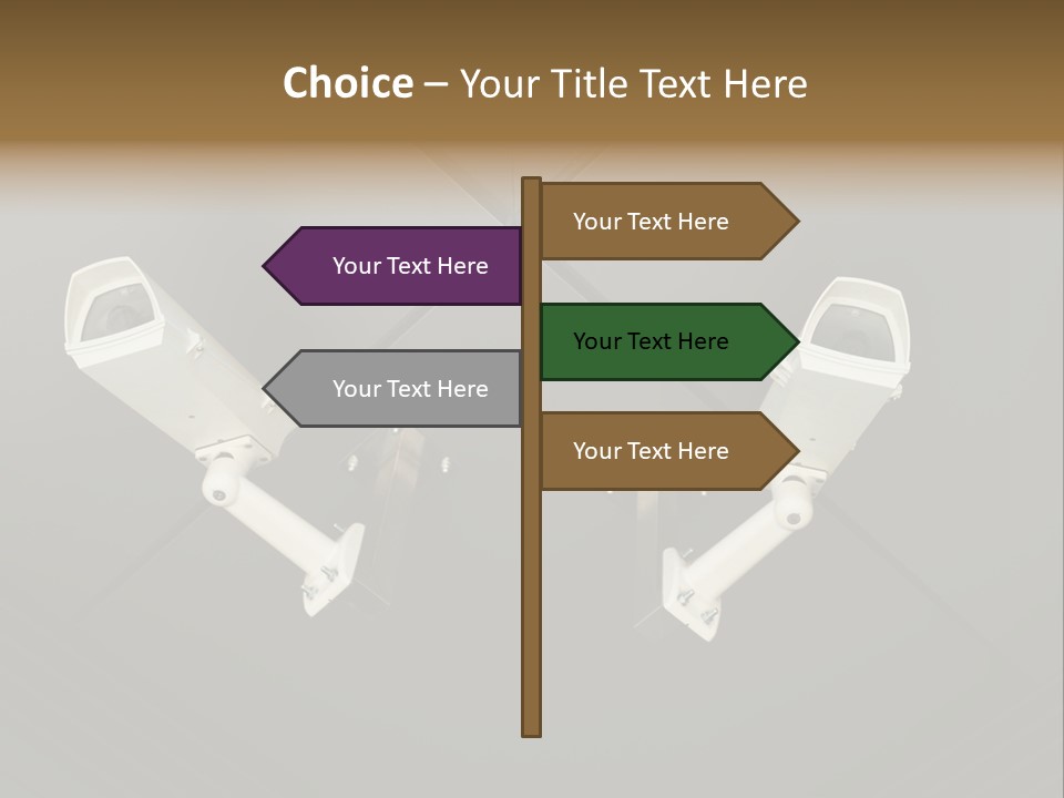 Metropolis Urban Toronto Tower PowerPoint Template