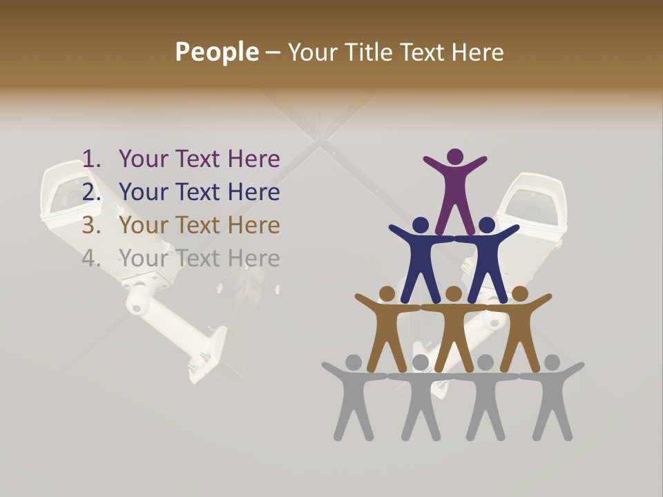 Metropolis Urban Toronto Tower PowerPoint Template