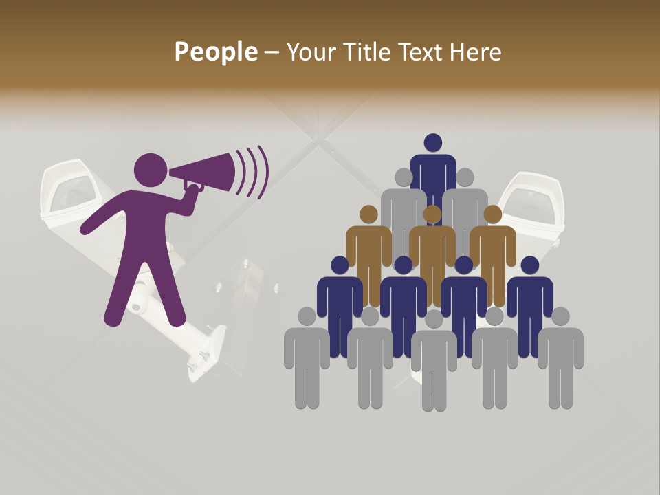 Metropolis Urban Toronto Tower PowerPoint Template