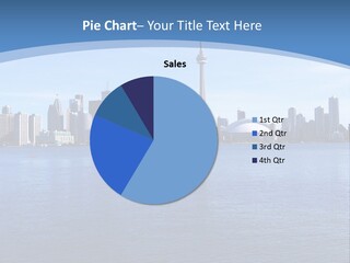 Metropolis Urban Toronto Tower PowerPoint Template