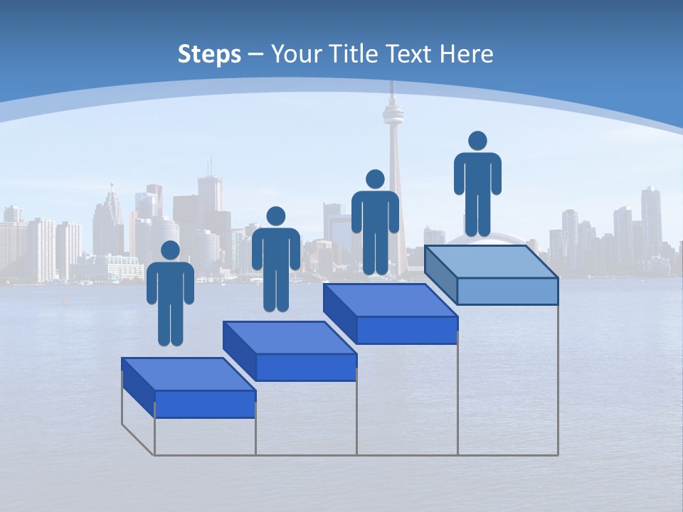 Metropolis Urban Toronto Tower PowerPoint Template