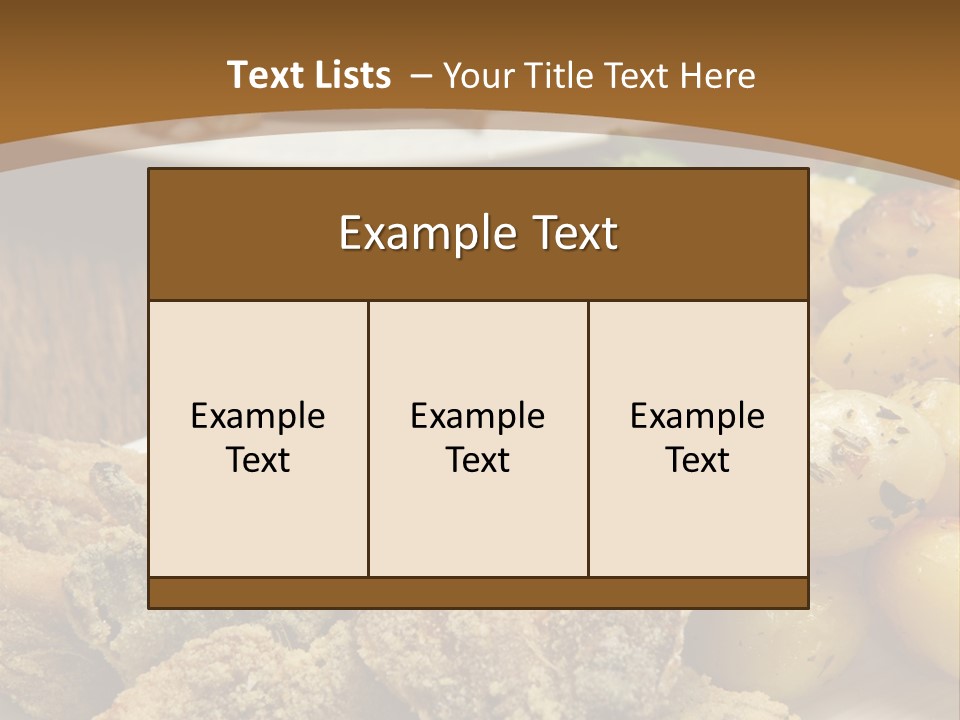 Rings Breaded Traditional PowerPoint Template