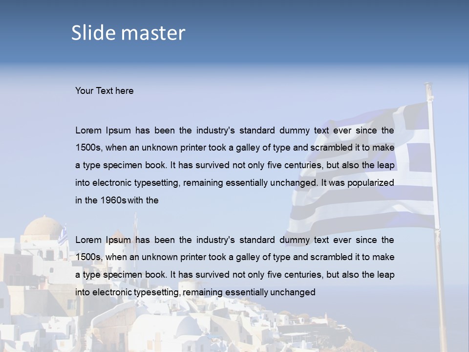 Volcano Shape Orthodox PowerPoint Template