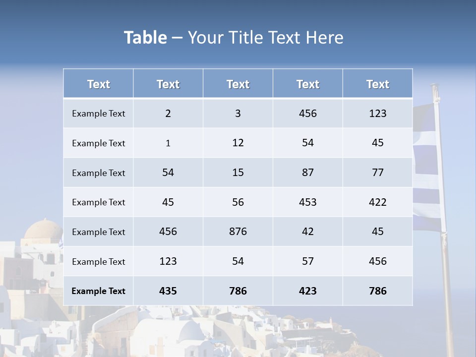 Volcano Shape Orthodox PowerPoint Template