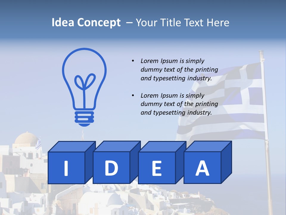 Volcano Shape Orthodox PowerPoint Template