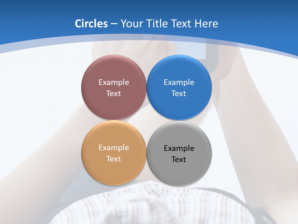 Modern Woman Cloud Computing PowerPoint Template