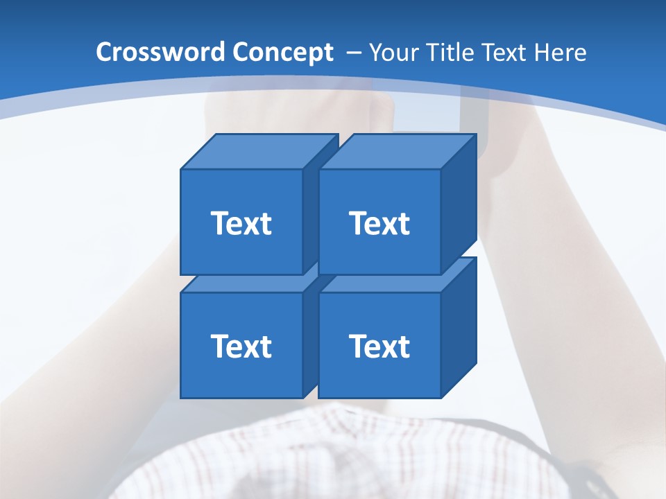 Modern Woman Cloud Computing PowerPoint Template