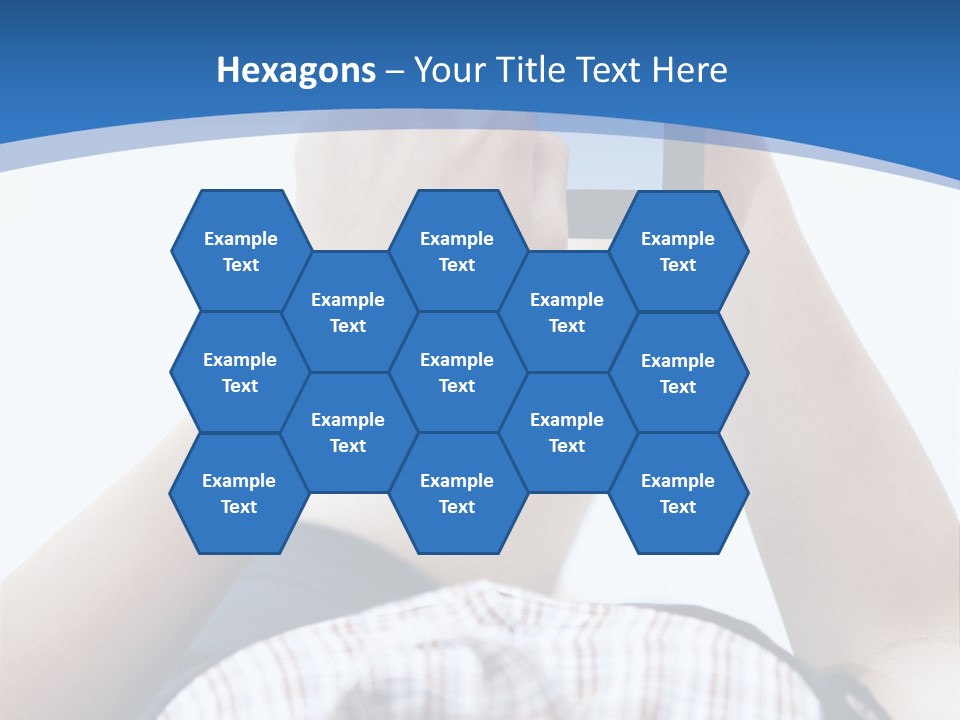 Modern Woman Cloud Computing PowerPoint Template