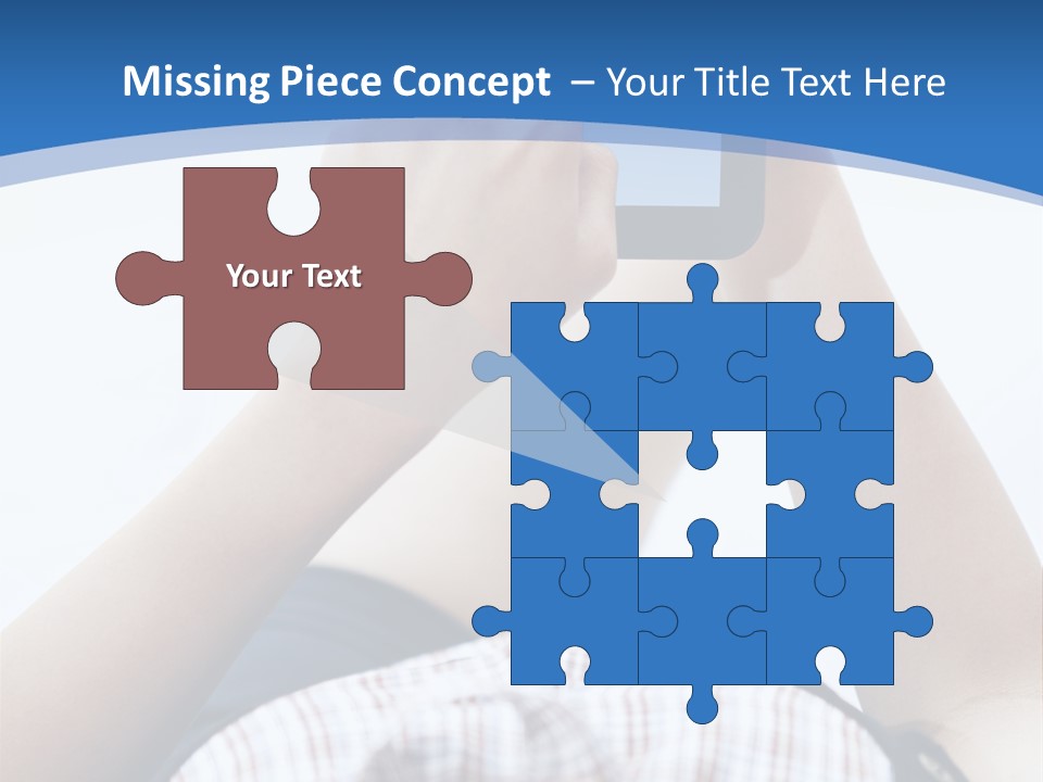 Modern Woman Cloud Computing PowerPoint Template