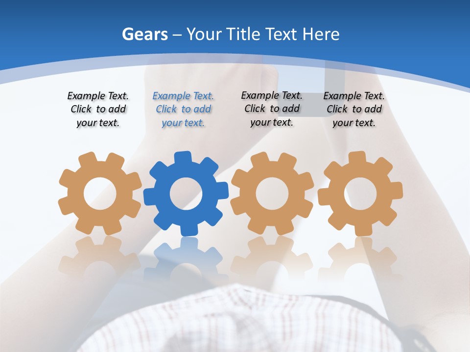 Modern Woman Cloud Computing PowerPoint Template