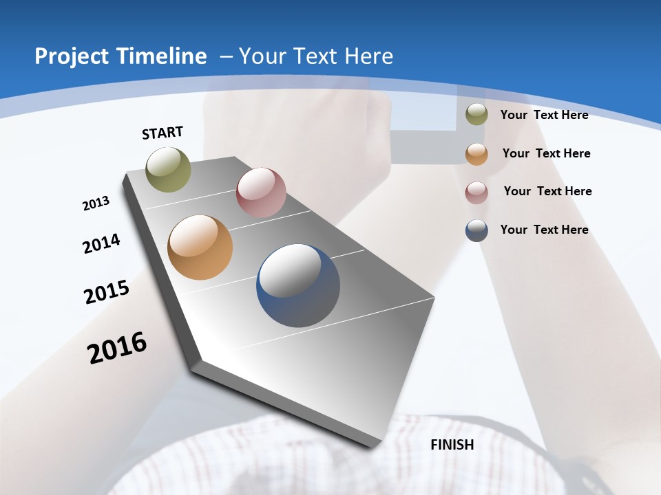 Modern Woman Cloud Computing PowerPoint Template
