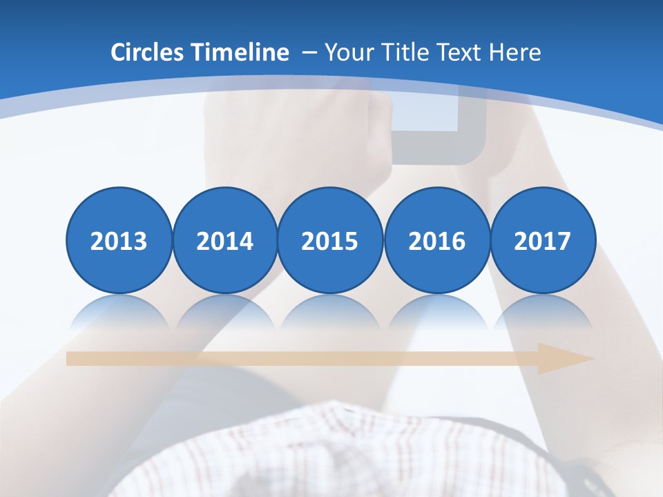 Modern Woman Cloud Computing PowerPoint Template