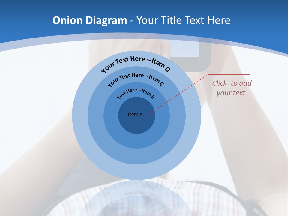 Modern Woman Cloud Computing PowerPoint Template