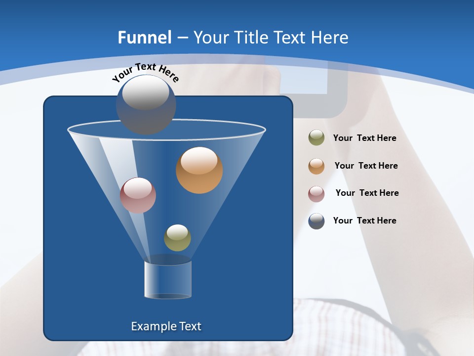 Modern Woman Cloud Computing PowerPoint Template