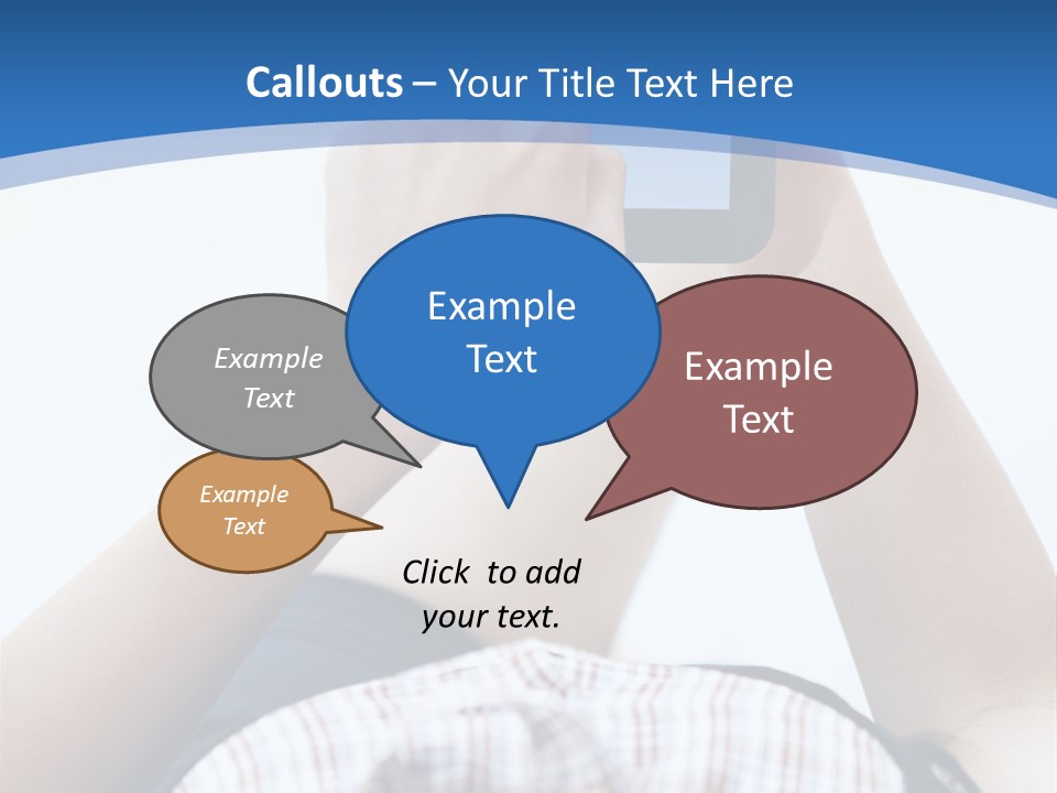 Modern Woman Cloud Computing PowerPoint Template