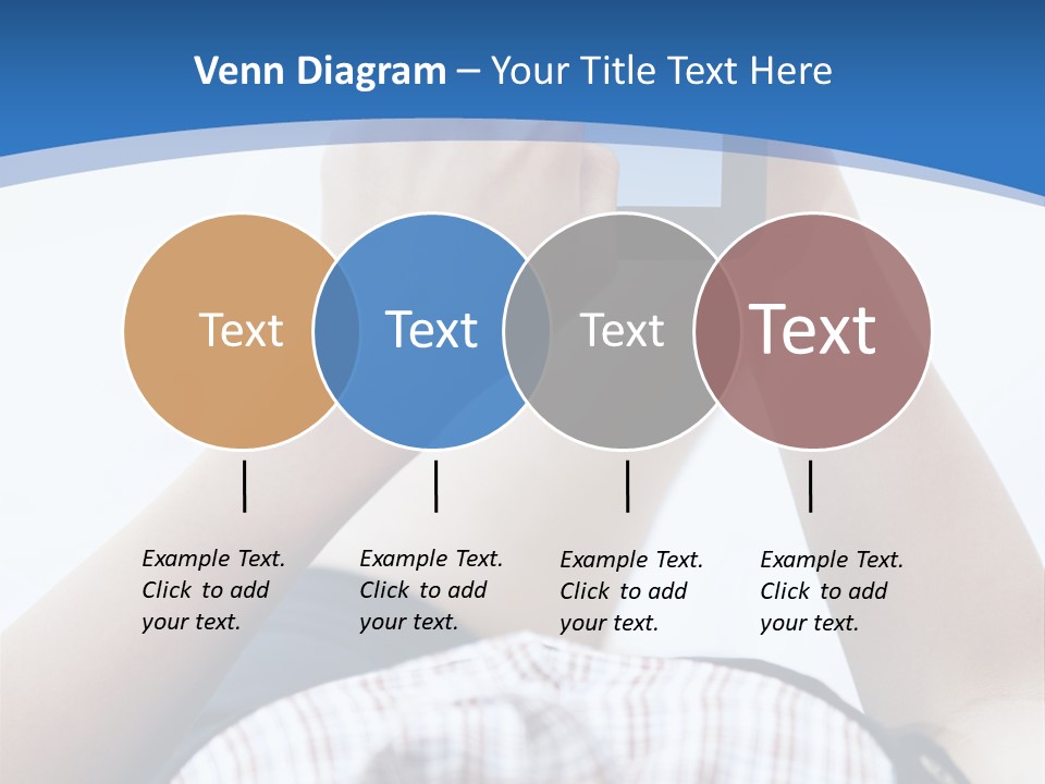 Modern Woman Cloud Computing PowerPoint Template