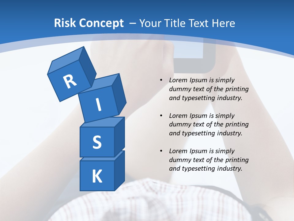 Modern Woman Cloud Computing PowerPoint Template