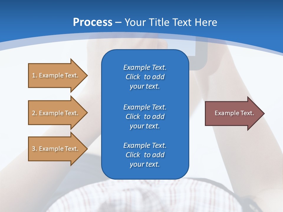 Modern Woman Cloud Computing PowerPoint Template