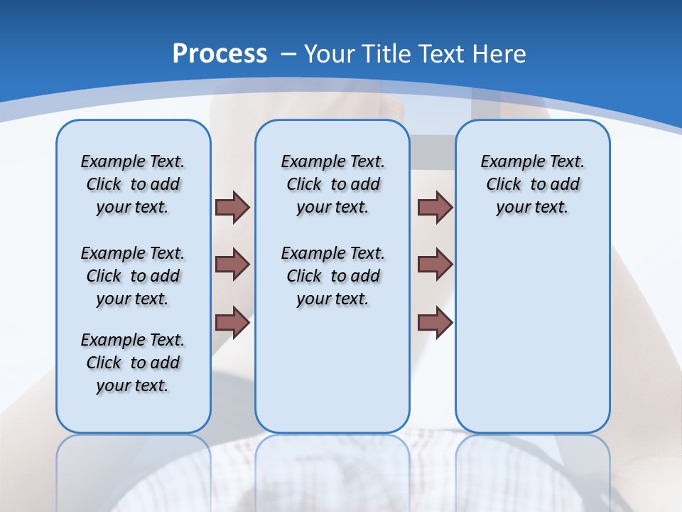 Modern Woman Cloud Computing PowerPoint Template