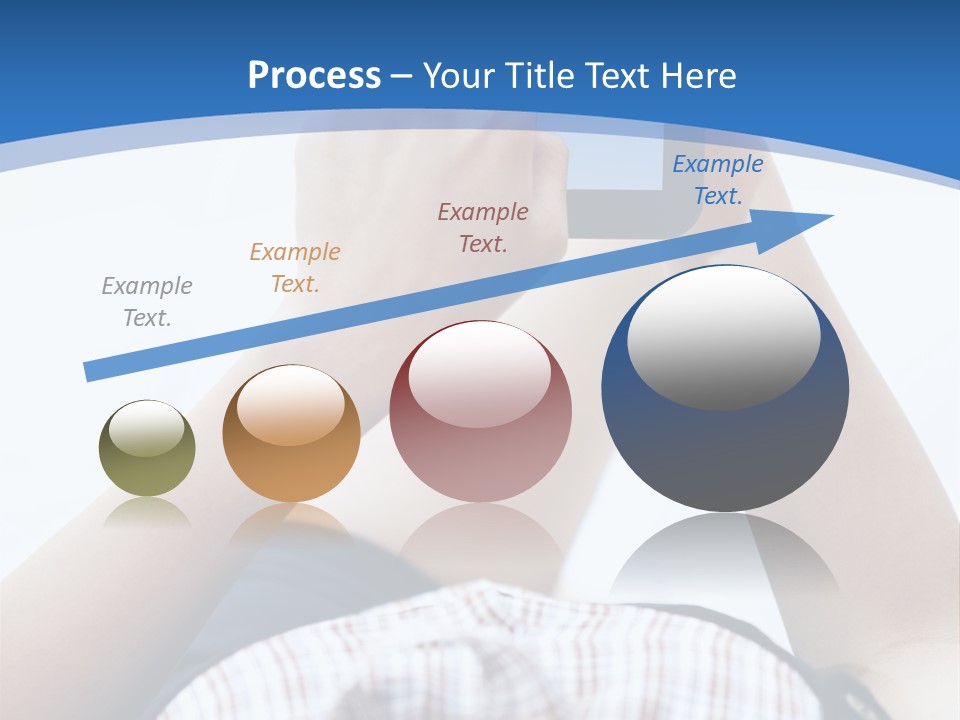 Modern Woman Cloud Computing PowerPoint Template