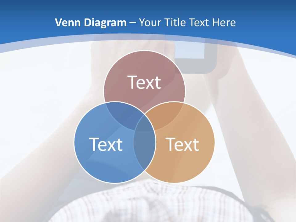 Modern Woman Cloud Computing PowerPoint Template