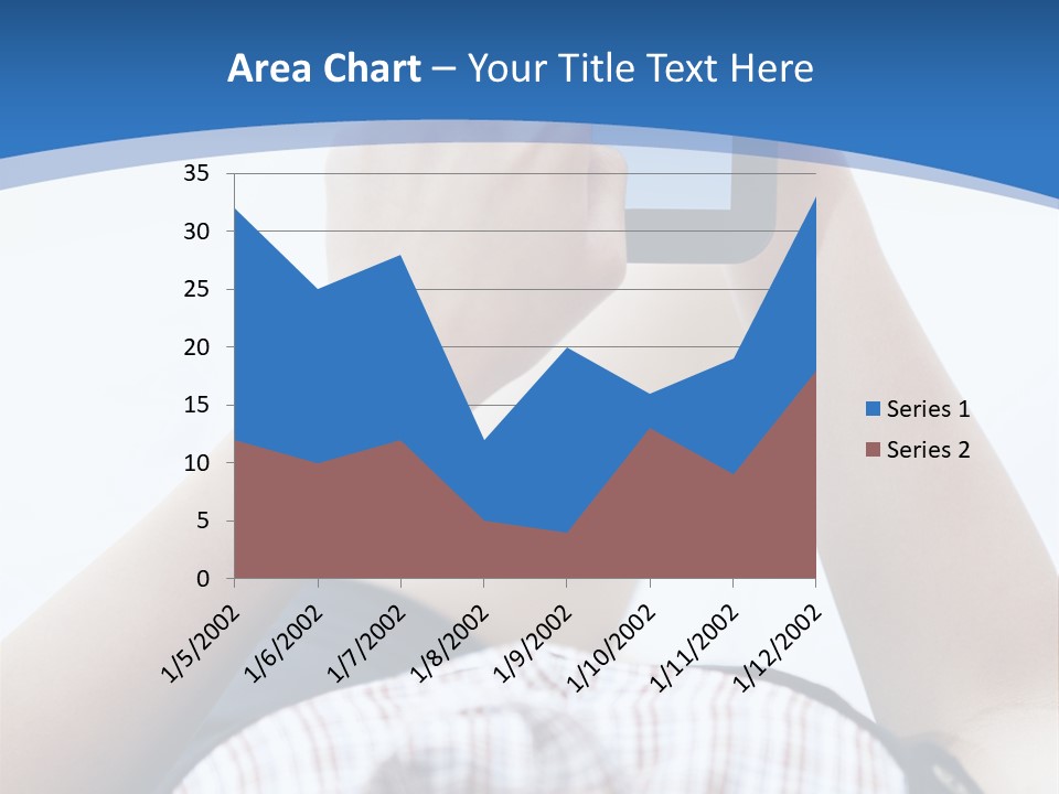 Modern Woman Cloud Computing PowerPoint Template