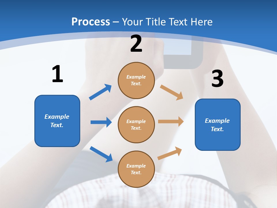 Modern Woman Cloud Computing PowerPoint Template