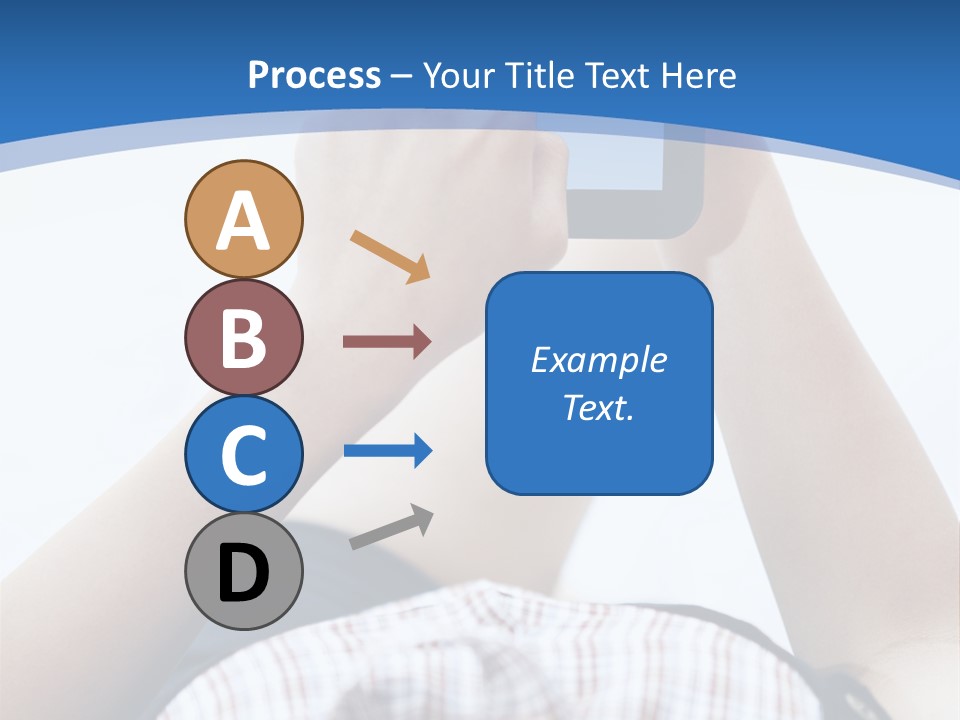 Modern Woman Cloud Computing PowerPoint Template