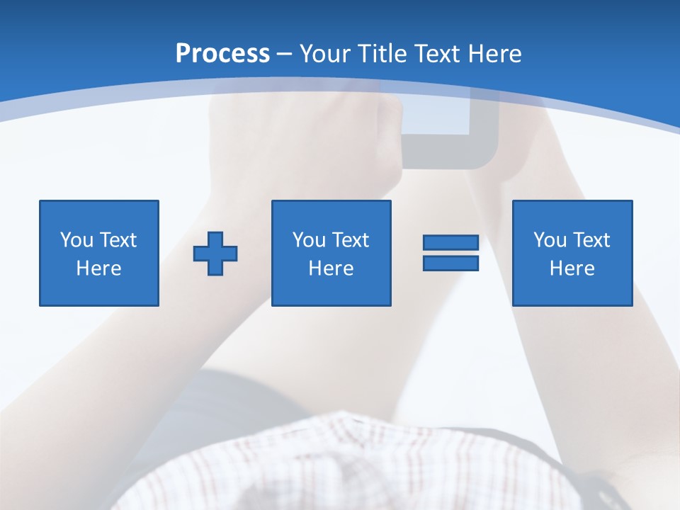 Modern Woman Cloud Computing PowerPoint Template