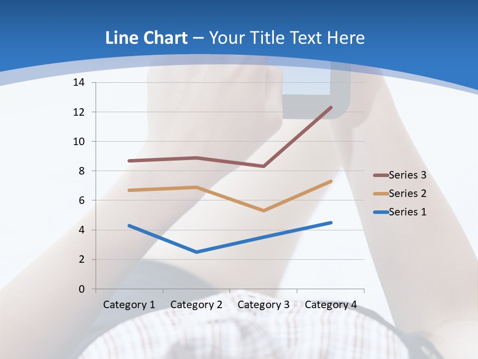 Modern Woman Cloud Computing PowerPoint Template