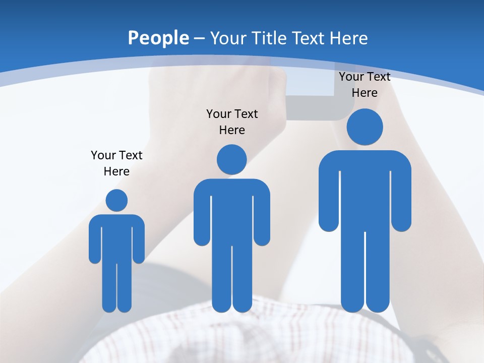 Modern Woman Cloud Computing PowerPoint Template