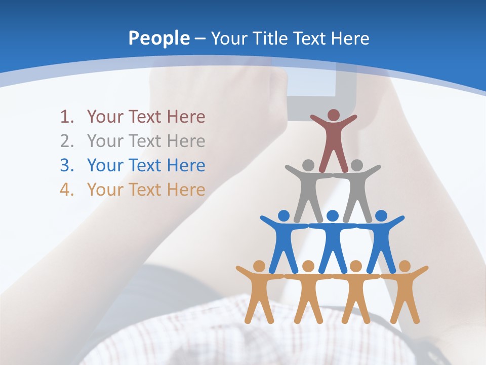 Modern Woman Cloud Computing PowerPoint Template