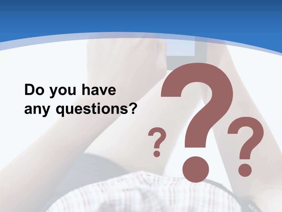 Modern Woman Cloud Computing PowerPoint Template