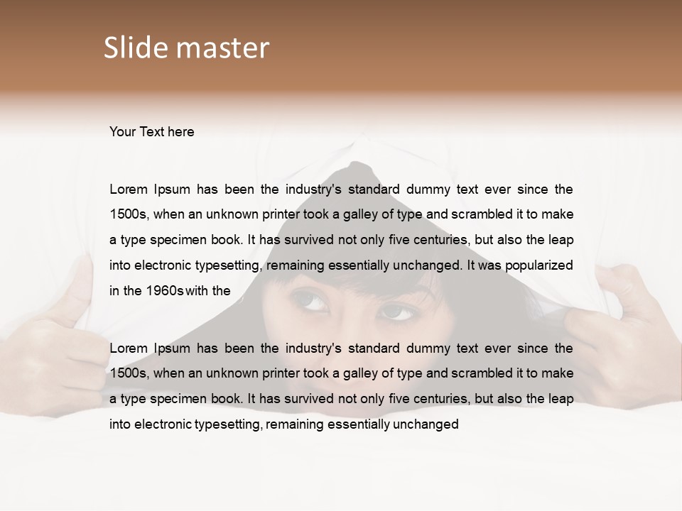 Eye Panic Alert PowerPoint Template