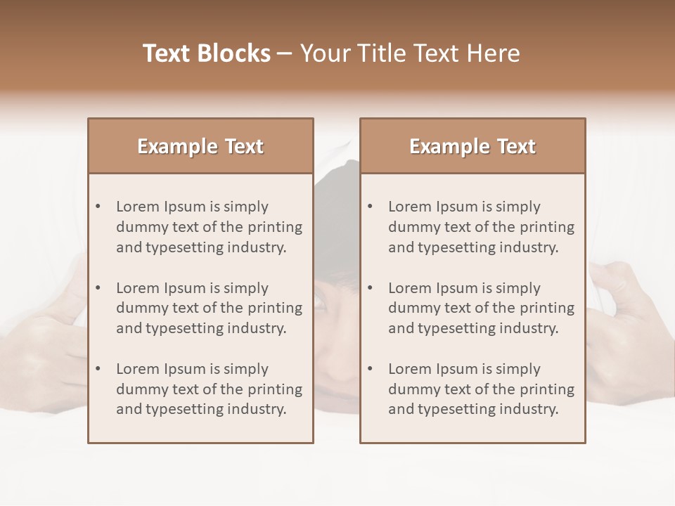 Eye Panic Alert PowerPoint Template