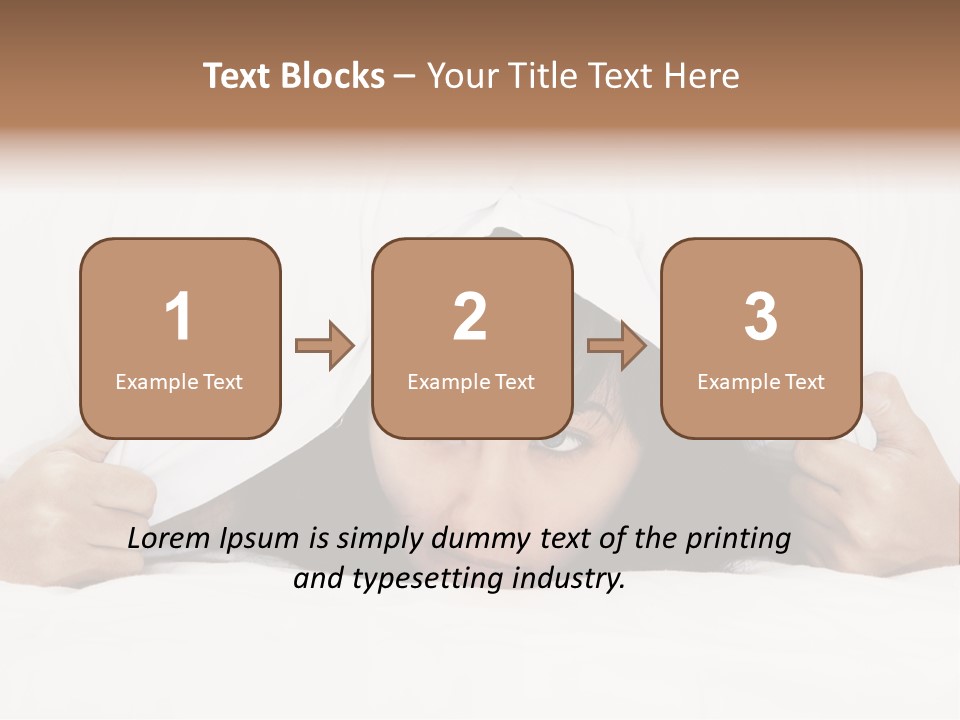 Eye Panic Alert PowerPoint Template