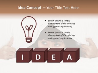 Eye Panic Alert PowerPoint Template