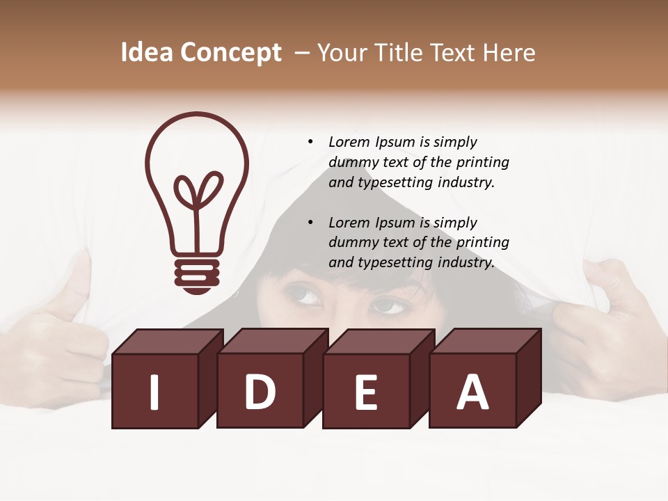 Eye Panic Alert PowerPoint Template