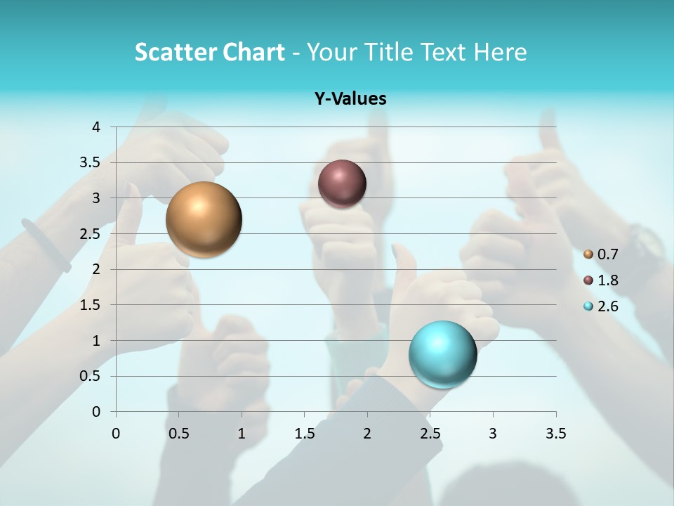 A Group Of People Giving Thumbs Up PowerPoint Template