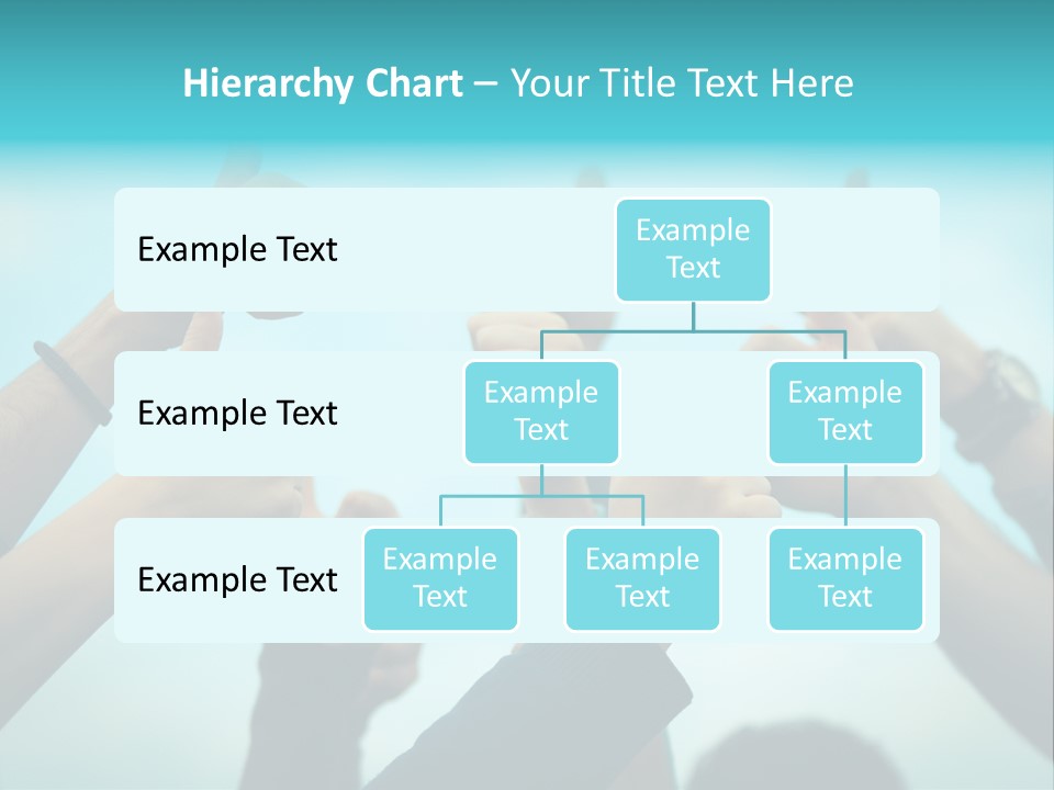A Group Of People Giving Thumbs Up PowerPoint Template