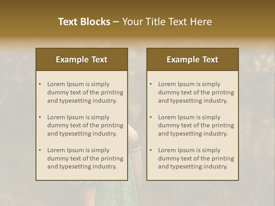 Damaged Graphic Old PowerPoint Template