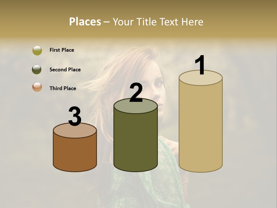 Town House Roofs PowerPoint Template